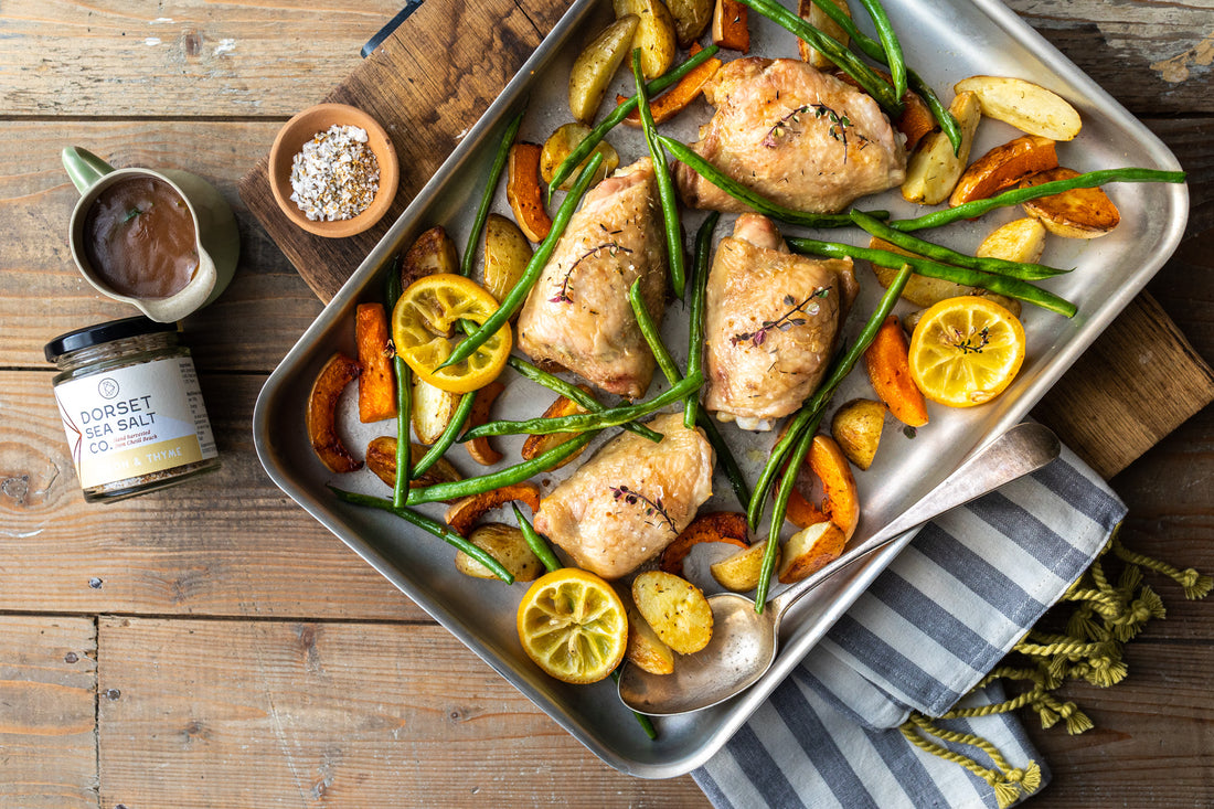 Lemon & Thyme Chicken Traybake  
