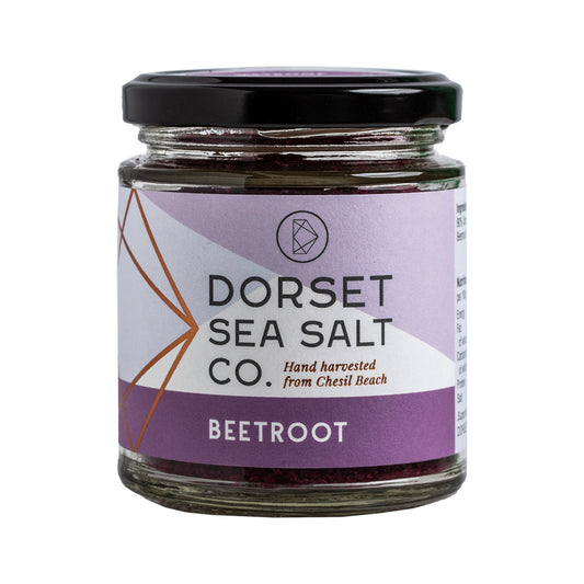 Beetroot infused Dorset Sea Salt 100g