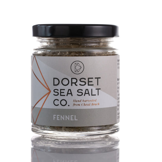 Fennel Infused Dorset Sea Salt 100g at £5.99 only from Dorset Sea Salt Co.